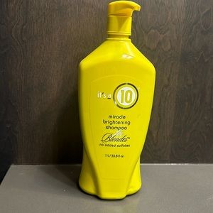 It’s a 10 Miracle Brightening Shampoo for Blondes